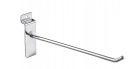 Jednoduchý závesný háčik na panel obchodu, kovový vešiak, 15 cm