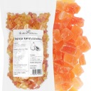 KANDIDOVANÁ PAPAYA KOCKOVÁ 500g KOCKOVÁ PRÍRODNÁ OBJEDNAČKA ZDRAVÁ kuchyna