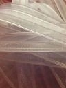 Kedra biza koženková páska PVC lemovanie GLITTER