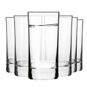 Poháre na vodku KROSNO, 6 ks, 45 ml (40 ml), rovné