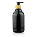 DÁVKOVAČ TEKUTÉHO MYDLA FĽAŠA S PUMPAČKOU NA TEKUTÉ GÉL 500ml 0,5l BAMBUS