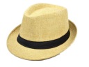 LETNÁ ČIAPKA FEDORA so stuhou na plážové mesto letné unisex RÔZNE FARBY