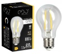 Dekoratívna LED žiarovka E27 A60 CLEAR 7,3W 2700K teplá 806lm EDO