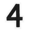 TERMO nažehľovačka NUMBER DIGITAL 4 čierna