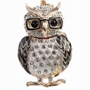 KEYRING Owl Keychain Owl Rhinestones
