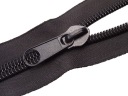 Páska na zips #10 špirála 1 meter + čierny zips