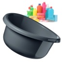 PLASTOVÁ MISKA NA PRÁDLO 8 L okrúhla NÁDOBA S DRŽADLAMI