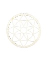 Základný prsteň na lapač snov, mandala, ažúr, 18 cm, kvetinový