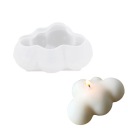 Silikónová forma na sviečky, vosk, sadru, mydlo, živicové odlievanie CLOUD