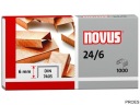Sponky pomedené 24/6 1000 ks NOVUS 040-0206