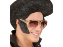 Bokombrady, čierne bokombrady, Elvisov prestroj