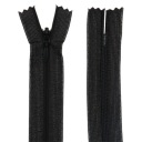 KRYTÉ Zipsy 70cm ČIERNA 1 ks.