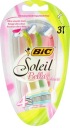 Bic Soleil, 4-čepelový holiaci strojček pre ženy, 3 kusy
