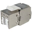 Keystone RJ45 kat.6A STP prachotesná zásuvka
