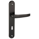 Kľučka dverí dlhý tanier LENOX 72 Key Black