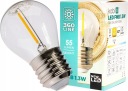 Žiarovka LED vláknová E27 1,3W 2700K Pre girlandu