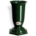 Váza, fľaša, cintorín, hrob, náhrobný kameň, zelená, 23 cm