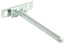 NEVIDITEĽNÝ KOLÍK NA UPEVNENIE POLICE 10 X 150 mm NEVIDITEĽNÁ KONZOLA
