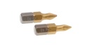 SKRUTKOVACIE HROTY PH1 x 25 mm TITÁNOVÉ BROTY 2 ks