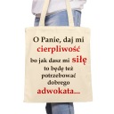 Ó, Pane, daj mi trpezlivosť - taška - prirodzená