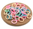 VLASY PRE DIEVČATÁ LYCRA MALÉ 2 cm MIX PASTEL 50 KS