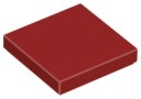 LEGO TILE 3068b DLAŽDICA 2x2 červená tmavá NOVINKA (1g)