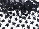 PAVÚKY na HALLOWEEN ČIERNE STRAŠNÉ KONFETY 15g