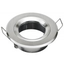 Halogénové ALUMINIUM svietidlo, okrúhle, LED + GU10
