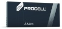 10x ALKALICKÁ BATÉRIA DURACELL PROCELL LR03 R03 AAA