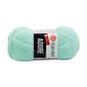 100 g priadze Adore mint 358 proti žmolkovaniu