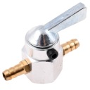 Univerzálny prietokový kohútik 6mm strieborný Racing Force