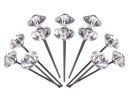 Krištáľové ČELY S DIAMANTOVOU HLAVOU 30mm 100 ks