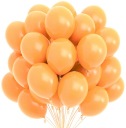 VEĽKÉ matné halloween oranžové balóny