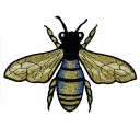 Motýlik FLY gold Bee Insect TERMO patch
