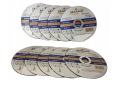 10 oceľových rezných kotúčov kov 125 x 1 flex diax kov oceľ 125 mm