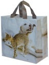 ZVIERATÁ NÁKUPNÁ TAŠKA Pes a mačka 35x20x35cm 24L
