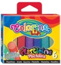 Colorino plastelína 6 farieb trblietky