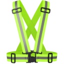 REFLEXNÝ PÁS na beh, prácu, zdravie a bezpečnosť, na motorku, kolieskové korčule Be Visible