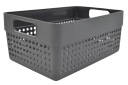 ORGANIZER kôš nádoba KOŠÍK 15,5x10x23,5 plast SIVÁ 3,5l