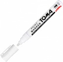 Toma TO-440 olejový značkovač okrúhly 2,5mm biely