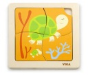 Viga 50143 Puzzle na podstavci - korytnačky
