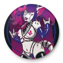 Pinku Kult Metal Vampiric Succubus Pins Batoh Pins na oblečenie