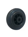 Kruh, krúžok fi. 125 mm, plast a guma, s klzným ložiskom.