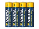 VARTA INDUSTRIAL alkalické batérie LR6 AA 4 ks