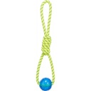 Aqua Toy, šnúrka s loptou, pre psov, polyester/TPR, 6 x 40 cm, plávajúca