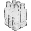 6ks DEKORAČNÉ FĽAŠE 100ml BROWIN 631527