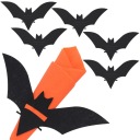 Ozdobné obaly na halloweenske príborové obrúsky