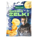 BAKALLAND Akademia Pana Kleksa GUZIKO BANÁNOVÉ ŽELÉ S BANÁNOVOU PRÍCHUŤOU 34G