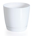 KVETINÁČ SO STOJANOM, priemer 15,5 cm, LESKLÝ