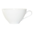 Poľský biely hrnček 230 ml vyrobený z porcelánu, porcelánové šálky W-wa